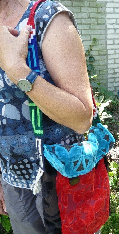 Tas met geweven band