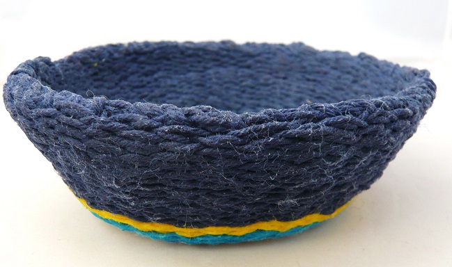 Schaaltje van textiel - Afbeelding 2