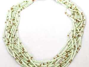 pastel groene ketting