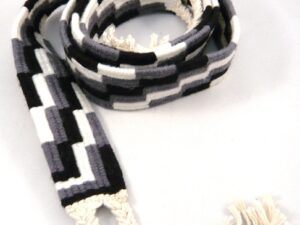 zwart-witte riem