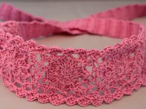 roze haarband