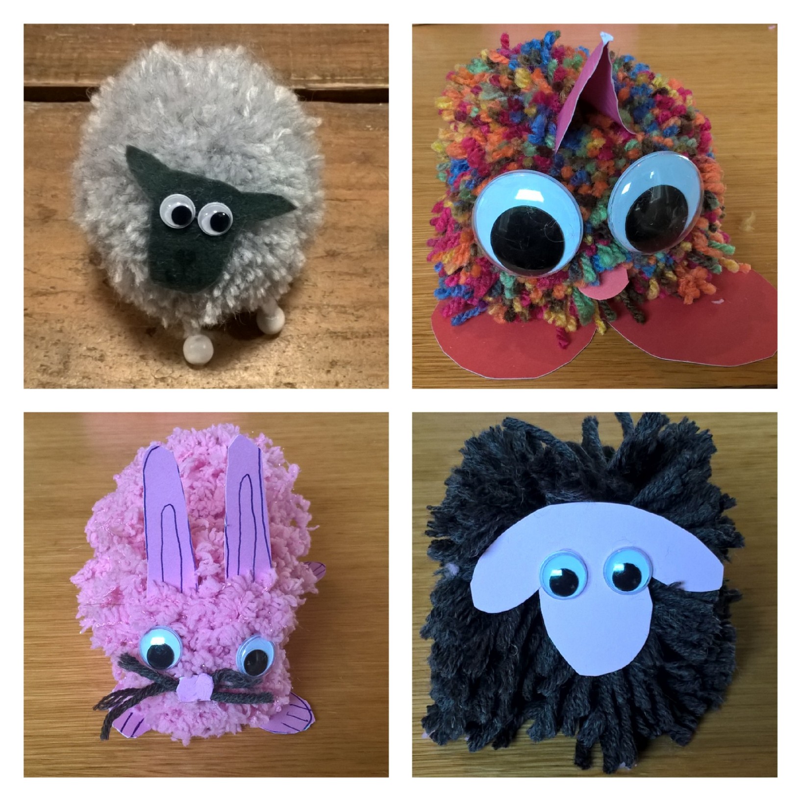 Ponpom knutsels