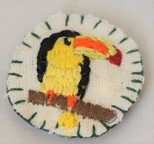 toucan broche