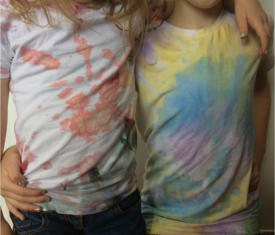 Tie dye t-shirts
