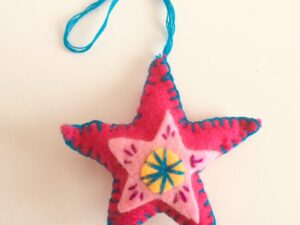 kerststerretje voor in de kerstboom