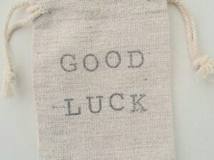 Good luck zakje