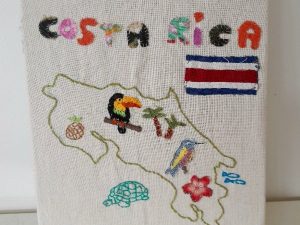 costa rica reisdagboek schrift