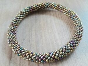 Ronde armband van kralen
