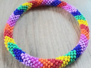 Regenboog Kralenarmband