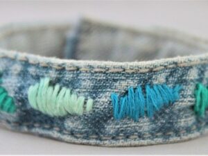 stoer armbandje jeans