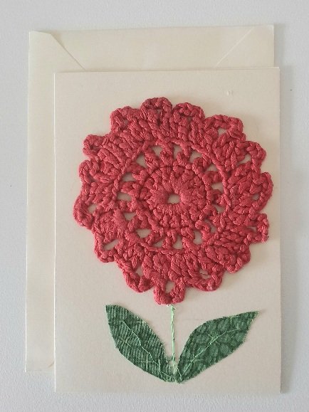 bloem postkaart