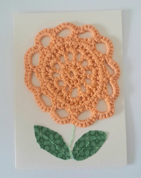 bloemetje postkaart