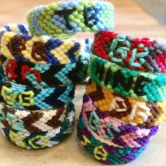 custommade armbandjes met initialen