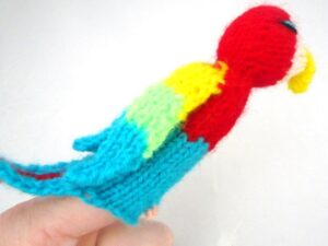 vingerpopje paradijsvogel