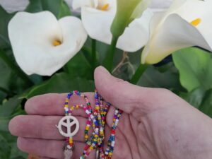 Peace Love ketting