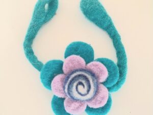 armband van vilt