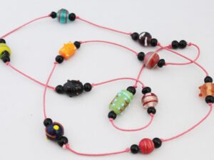 glaskralen ketting