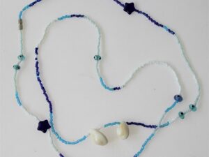 blauwe ketting