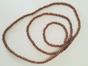 houten kraaltje ketting