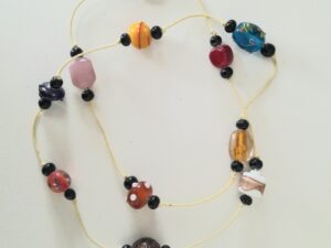 glaskralen ketting