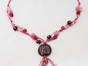 glaskralen ketting