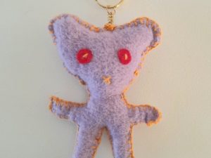 sleutelhanger poppetje