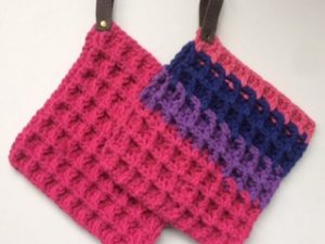 roze pannenlappen