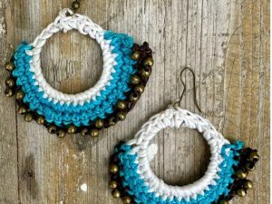 Turquoise Oorbellen