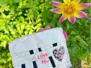 Mini postkaart Quilt 11x 14